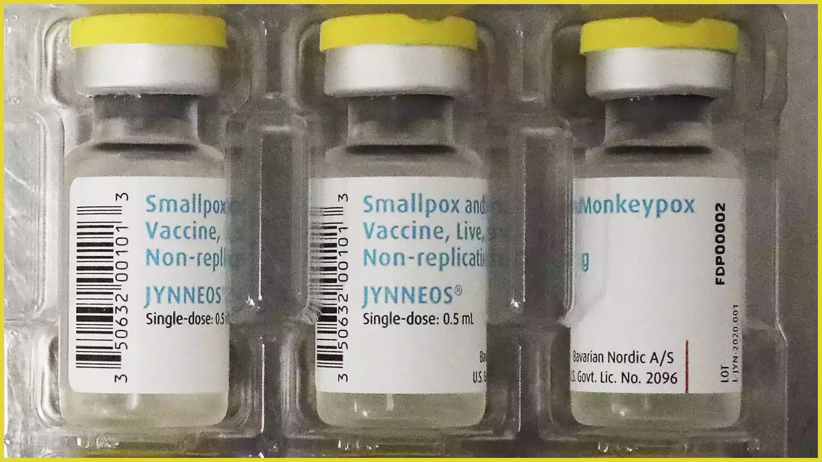 मंकीपॉक्स को रोकने के लिए वैक्सीन तैयार, 78% तक प्रभावी है Jynneos वैक्‍सीन की 1 खुराक