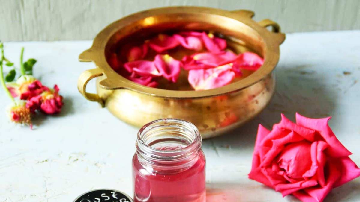 rose petals facial at home