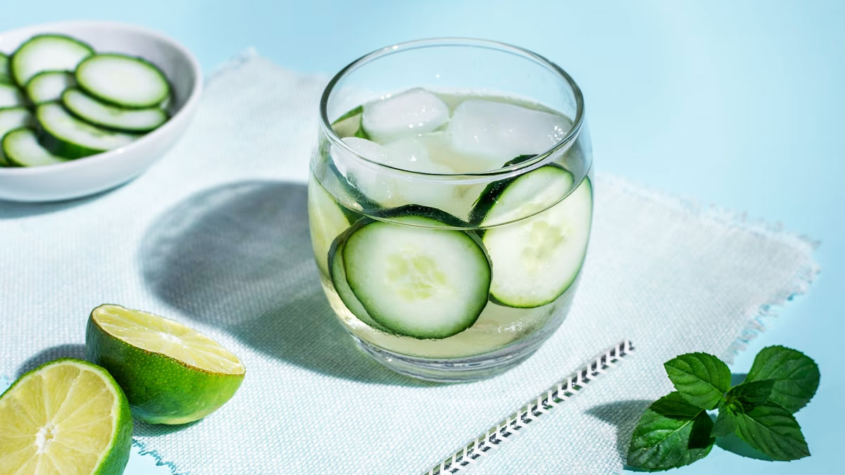 cucumber water benefits 