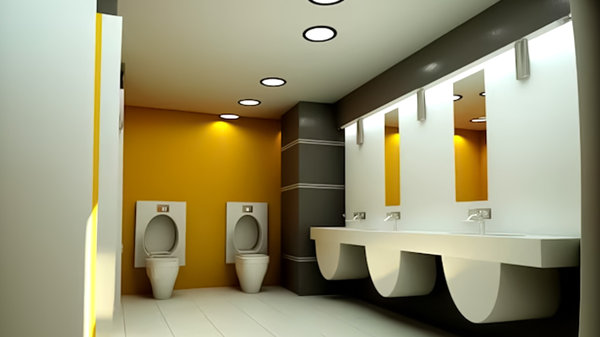 Modern Public Toilet Design