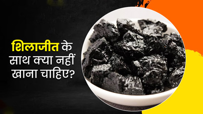 शिलाजीत के साथ न खाएं ये 4 चीजें, पहुंच सकता है सेहत को नुकसान 