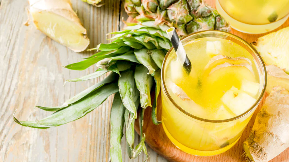 weight loss with pineapple tea