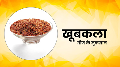 ज्यादा मात्रा में न करें खूबकला का सेवन, हो सकते हैं ये 4 नुकसान