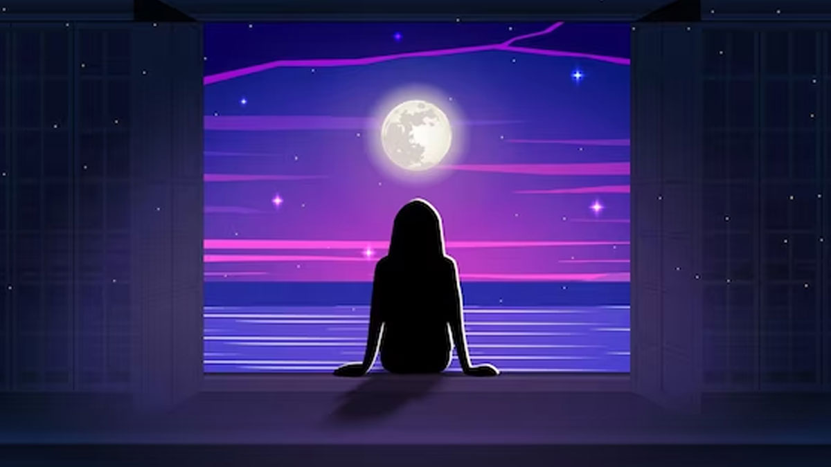 moonlight sitting