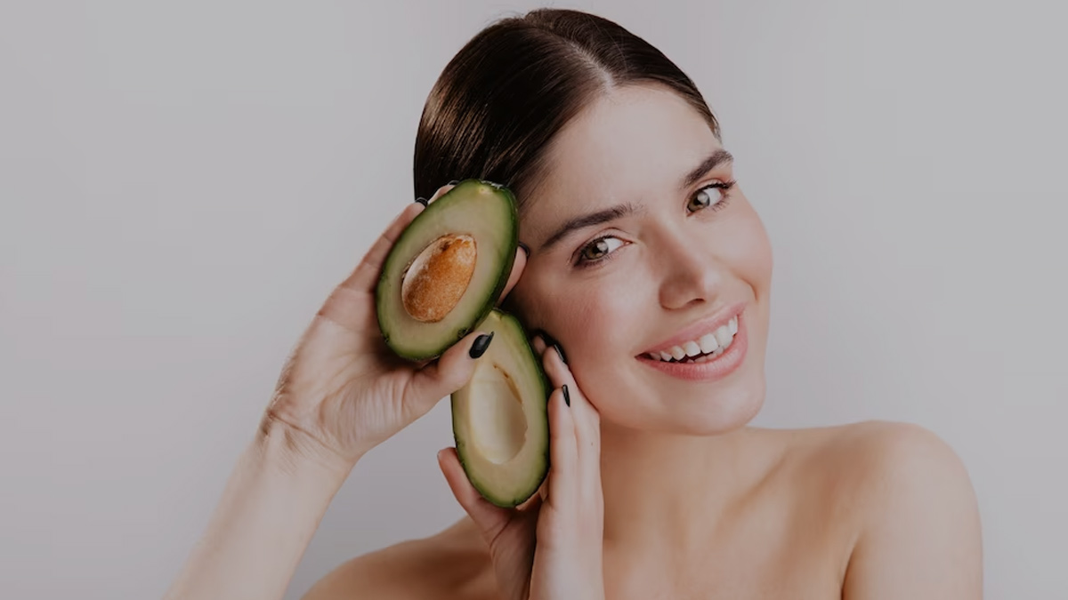 avocado hair mask for split ends in hindi