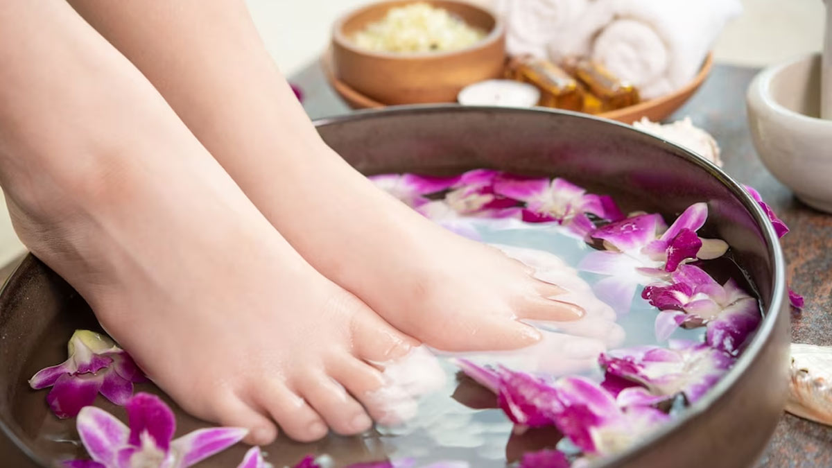 Why do we soak our feet?