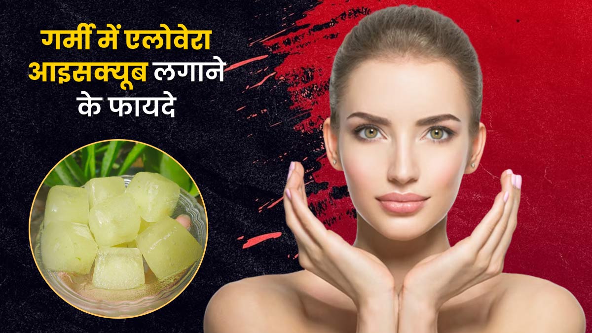 गर्मी में चेहरे पर एलोवेरा आइसक्यूब लगाने से दूर होंगी ये समस्याएं, जानें इस्तेमाल का तरीका
