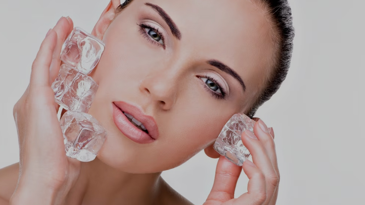 curd ice cubes for skin