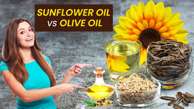 सनफ्लावर ऑयल vs ऑलिव ऑयल, खाना पकाने के लिए कौन सा तेल है ज्यादा हेल्दी?