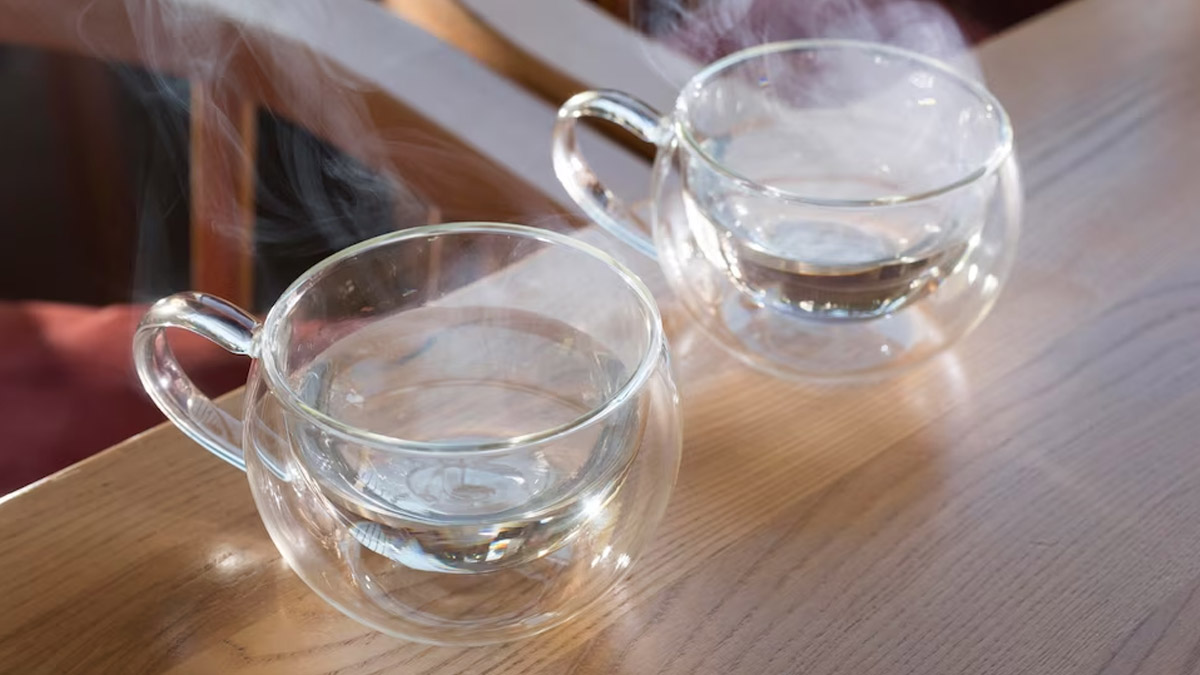 drink warm water