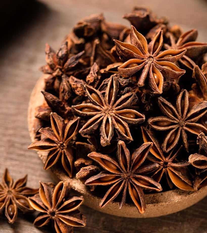 star anise flower to get rid of gas and bloating