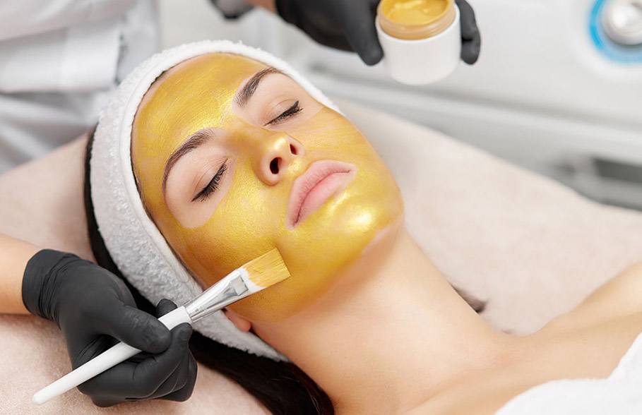 gold facial