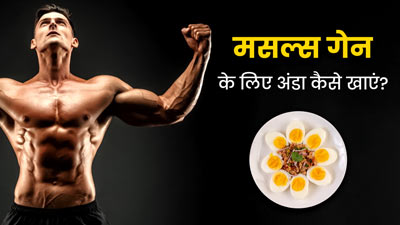 मसल्स गेन के लिए रोजाना इस तरह से करें अंडे का सेवन, जल्दी बनेगी बॉडी