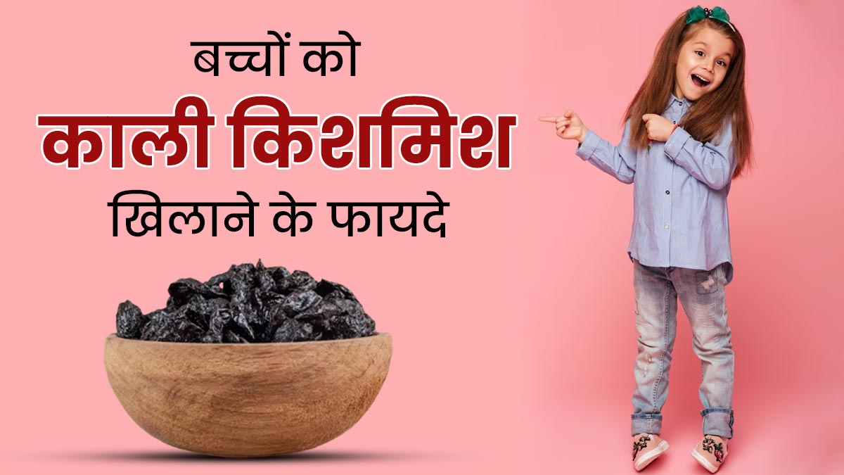 बच्चों की डाइट में शामिल करें काली किशमिश, मिलेंगे ये 5 जबरदस्त फायदे 