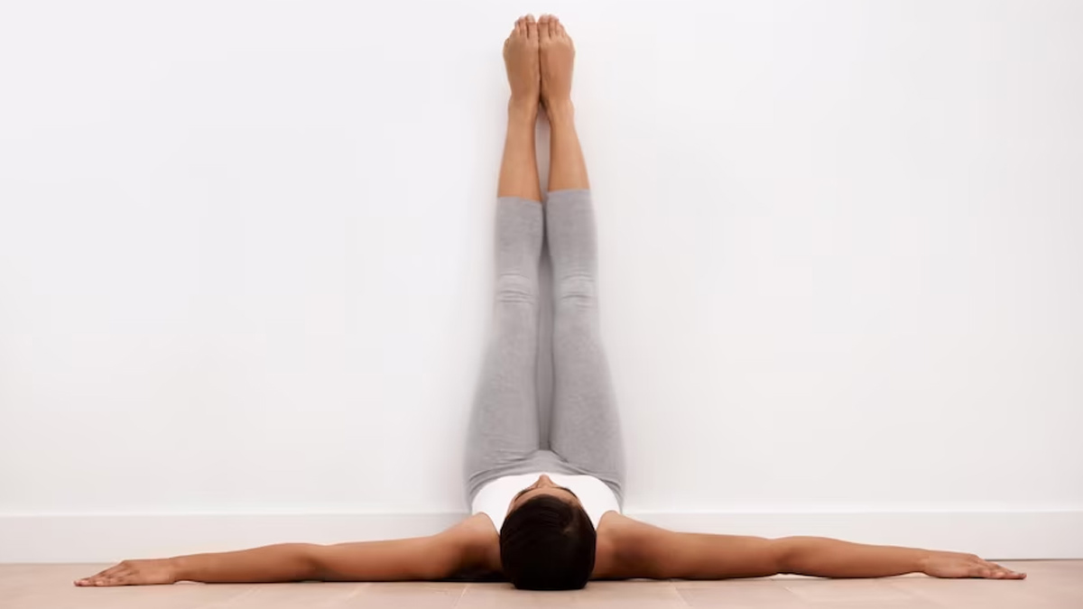 Legs Up the Wall: how to do the trendy yoga pose that melts stress