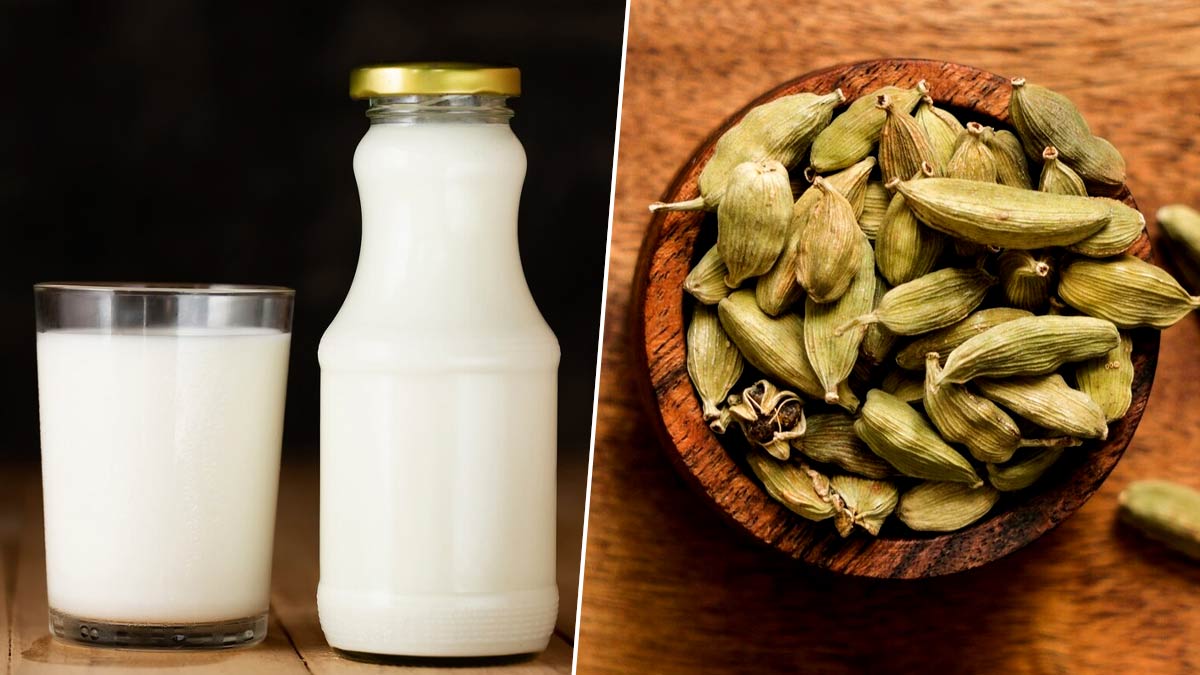 elaichi milk benefits 