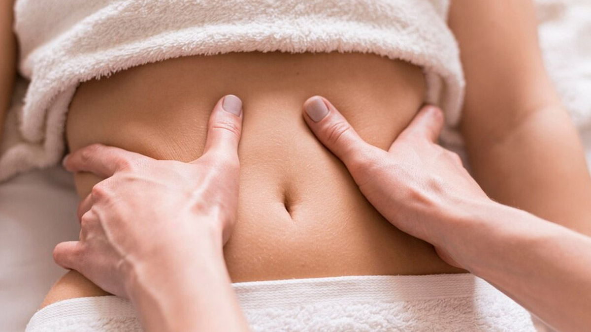 massage oil for stomach pain