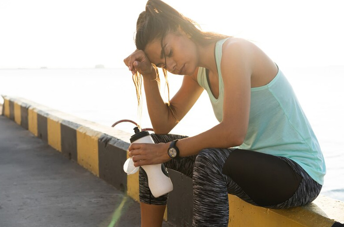 running on empty stomach in hindi 