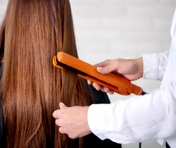 hair straightening