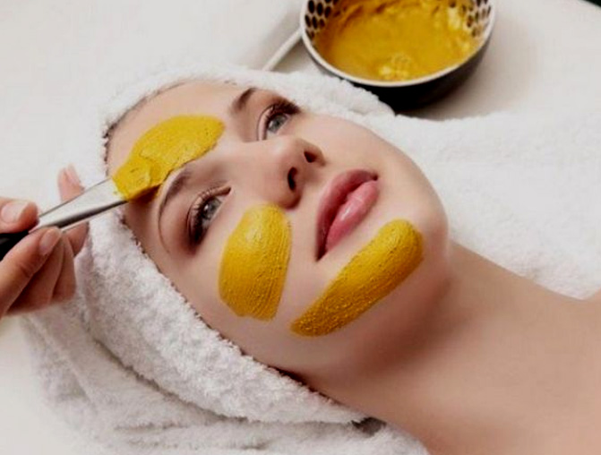 haldi for face