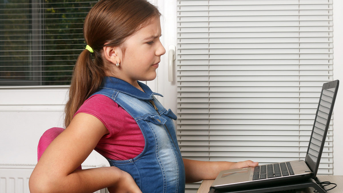 back pain in kids