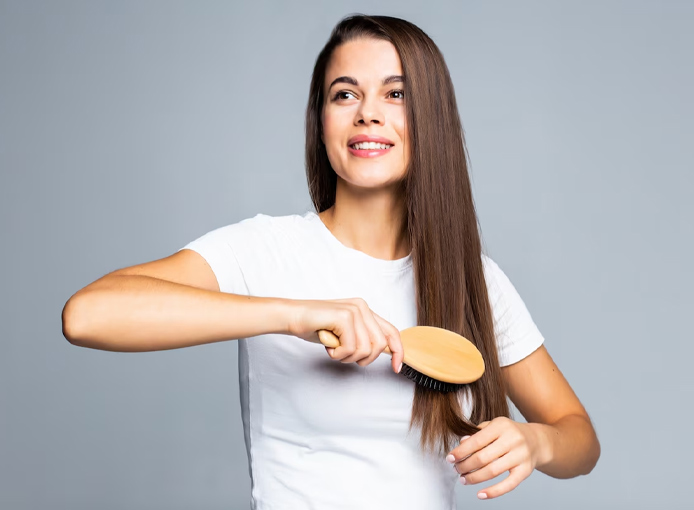 Scalp brushing benefits 