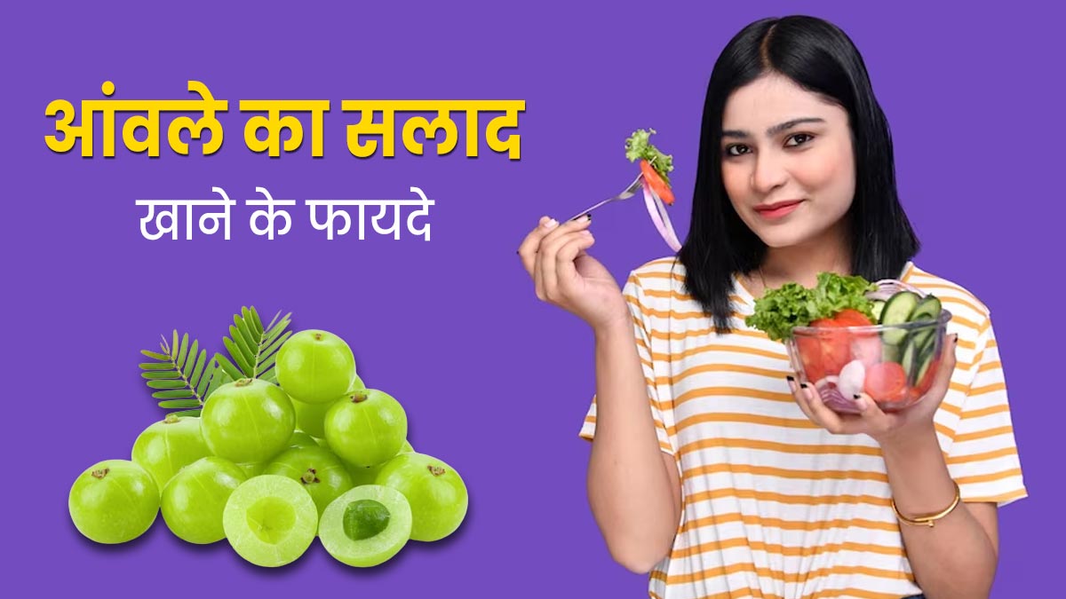 सेहत से भरपूर है आंवला का सलाद, जानें इसकी आसान रेसिपी और फायदे