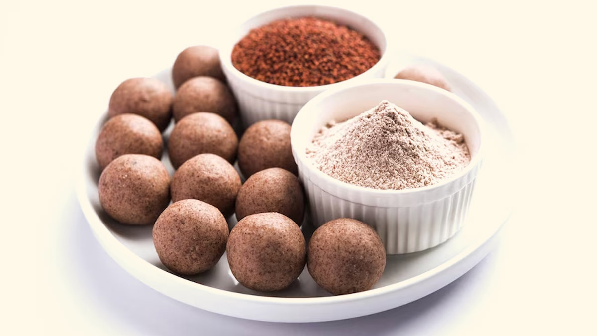 Ragi-laddoos