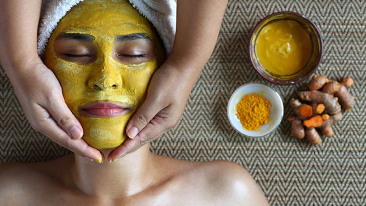 turmeric face pack