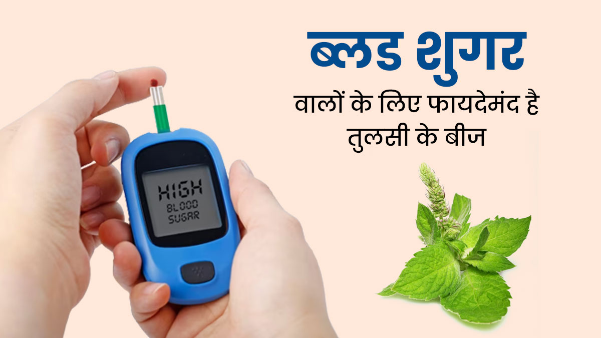 ब्लड शुगर (डायबिटीज) कंट्रोल के लिए फायदेमंद है तुलसी के बीज, जानें इस्तेमाल का तरीका