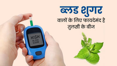 ब्लड शुगर (डायबिटीज) कंट्रोल के लिए फायदेमंद है तुलसी के बीज, जानें इस्तेमाल का तरीका