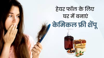 झड़ते बालों की समस्या दूर करेगा घर पर बना यह केमिकल फ्री शैंपू, जानें बनाने का तरीका