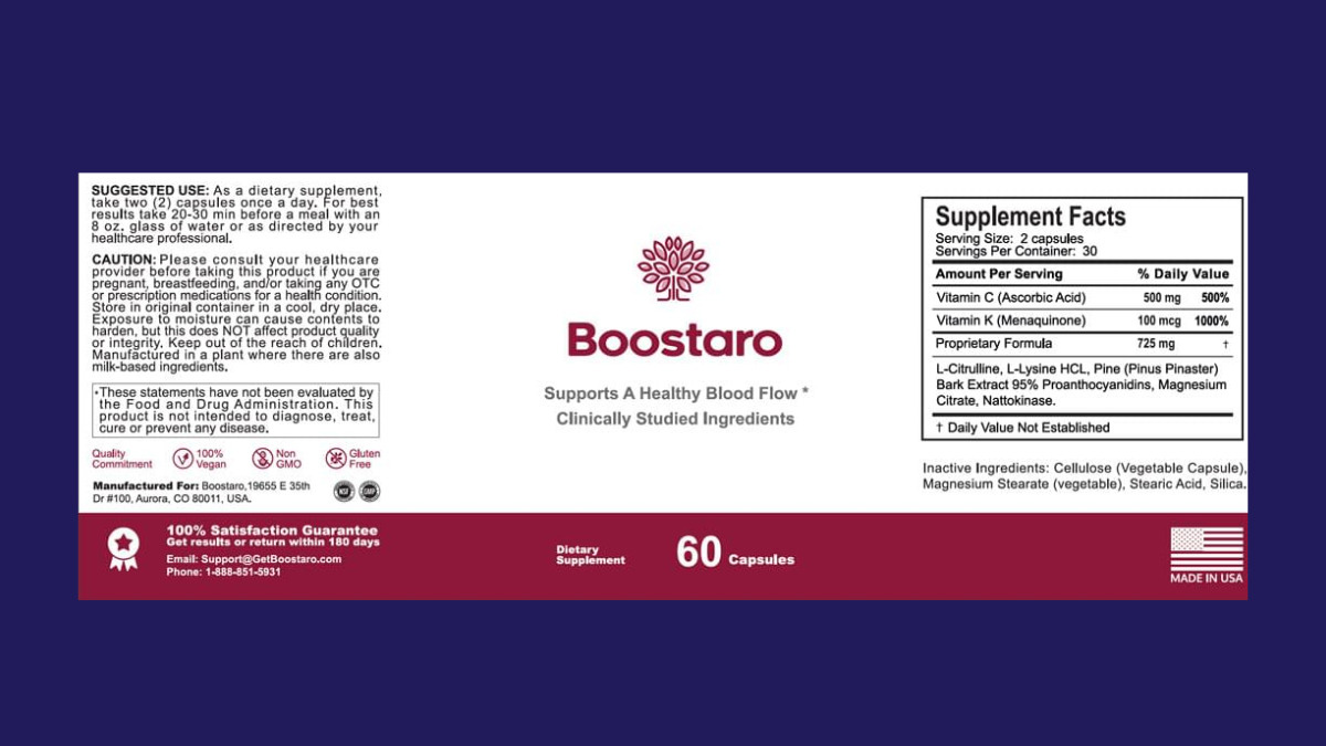 How To Use Boostaro Capsules
