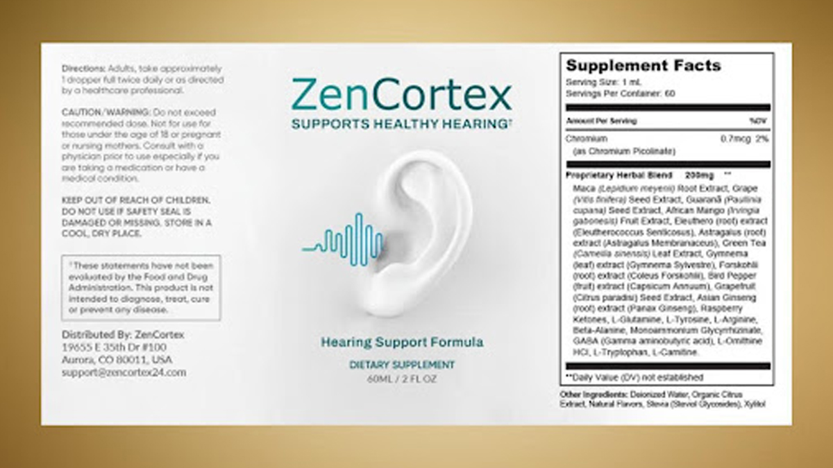 ZenCortex Reviews (Genuine User Response) What Do Experts Say About Zen Cortex Tinnitus Support Formula?