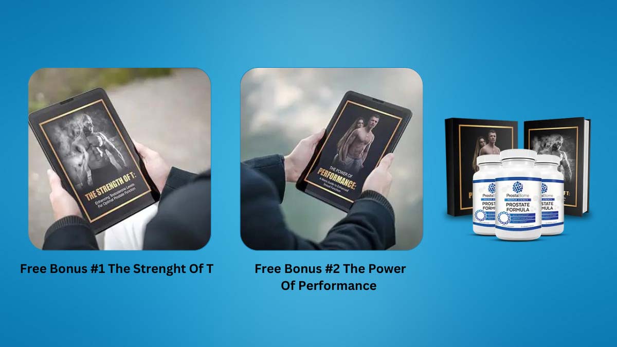 Bonuses Included With ProstaBiome
