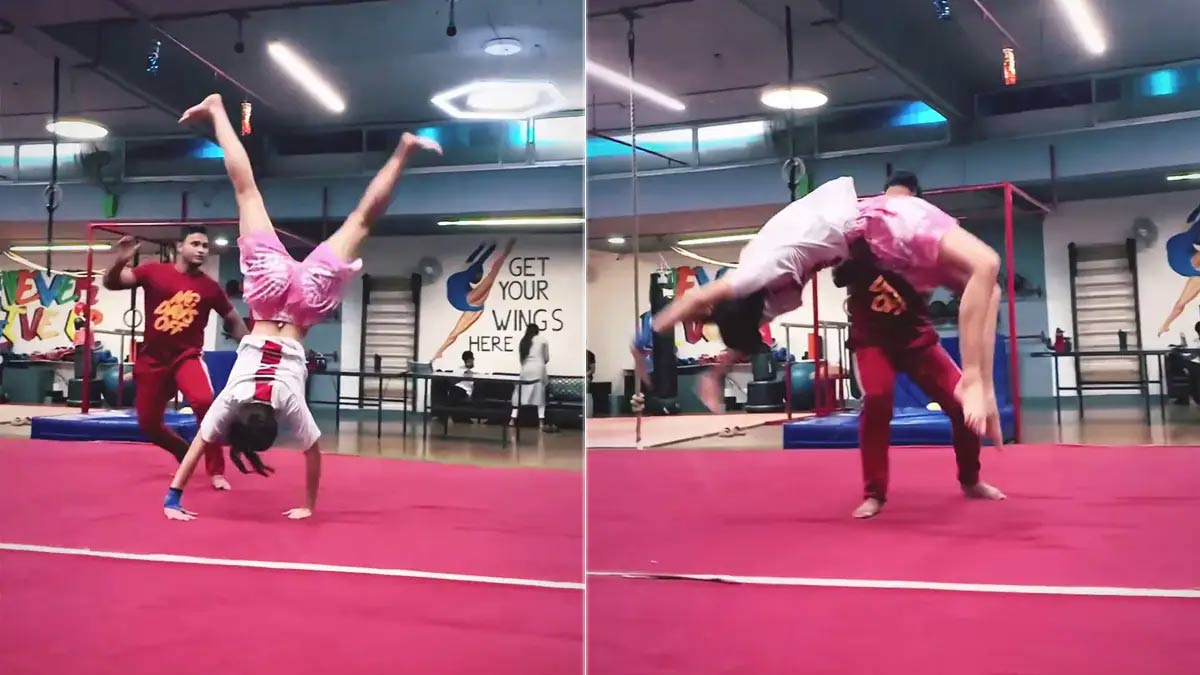 Disha Patani Sets Monday Fitness Goals With Perfect Backflips; Here’s Why You Should Do It Too