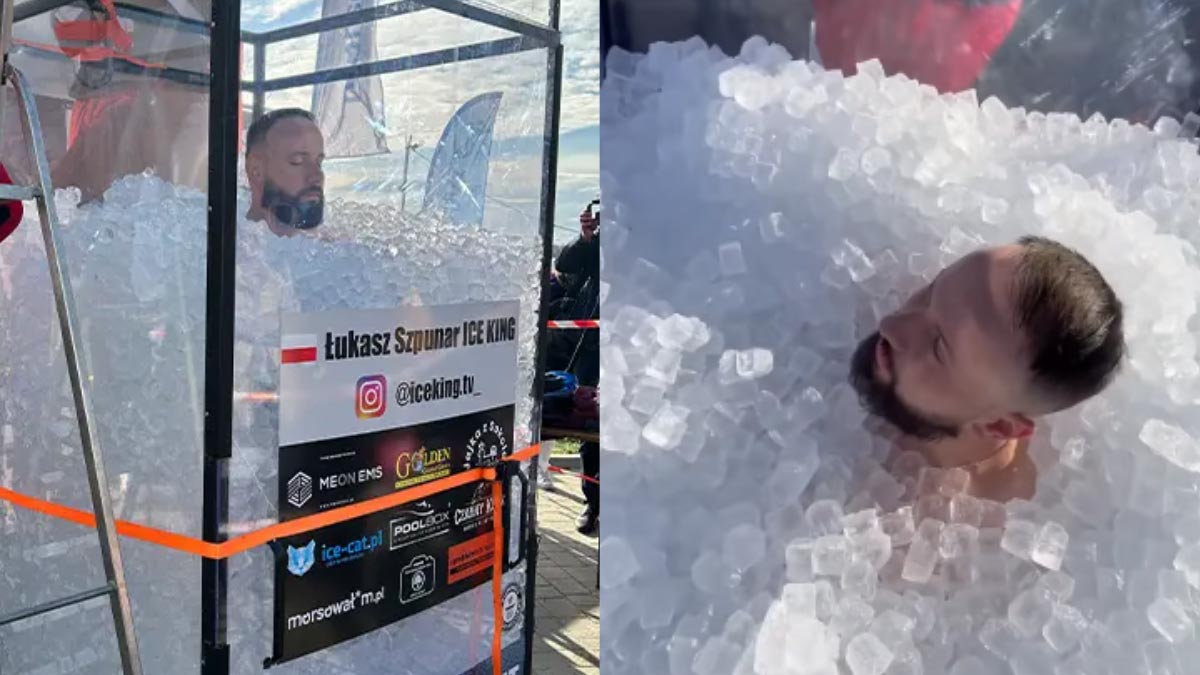 Man Makes History By Standing In A Box Of Ice For Over Four Hours; Benefits Of Endurance Training