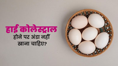 क्‍या हाई कोलेस्‍ट्राल होने पर अंडा नहीं खाना चाह‍िए? जानें एक्‍सपर्ट की राय  