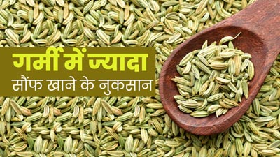 गर्मी में ज्यादा सौंफ खाने से हो सकते हैं कई नुकसान, एक्सपर्ट से जानें इनके बारे में