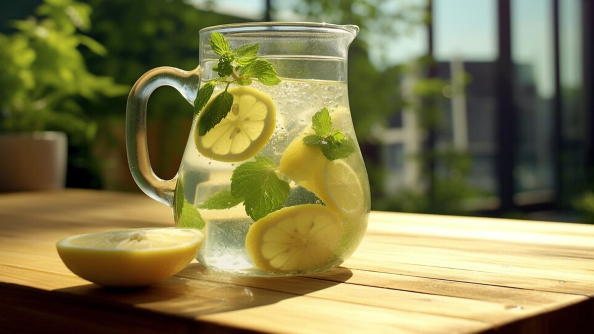 lemon water