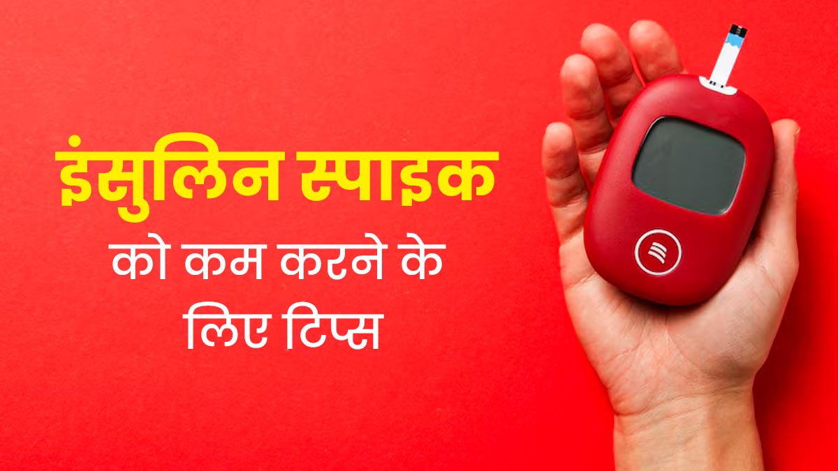 इंसुलिन स्पाइक को कम करने के लिए अपनाएं एक्सपर्ट के बताए ये 3 टिप्स, जानें इनके बारे में 