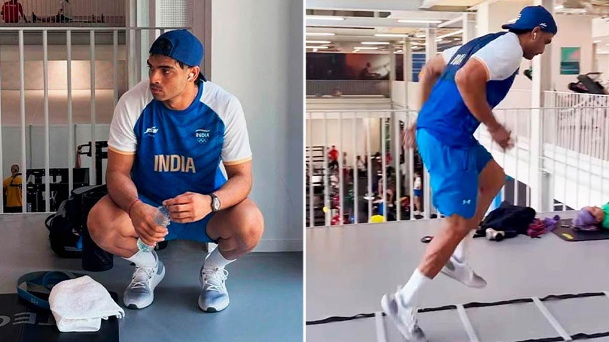 नीरज चोपड़ा ने Ladder Drills एक्सरसाइज करते हुए शेयर किया वीडियो, जानें इसे करने के फायदे और तरीका 