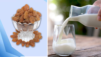 रातभर दूध में भिगोकर रखें मुनक्का, सुबह खाली पेट खाने से मिलेंगे जबरदस्त फायदे