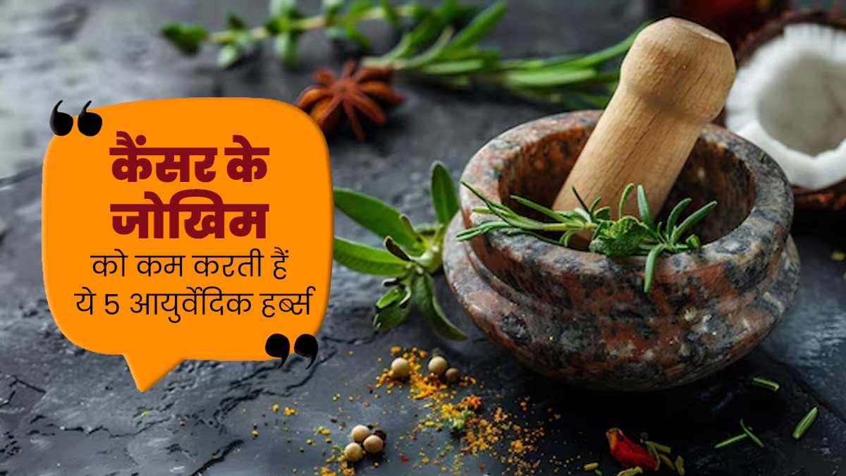 कैंसर के जोखिम को कम करती हैं ये 5 आयुर्वेदिक हर्ब्स, डॉक्टर से जानें