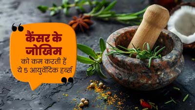 कैंसर के जोखिम को कम करती हैं ये 5 आयुर्वेदिक हर्ब्स, डॉक्टर से जानें