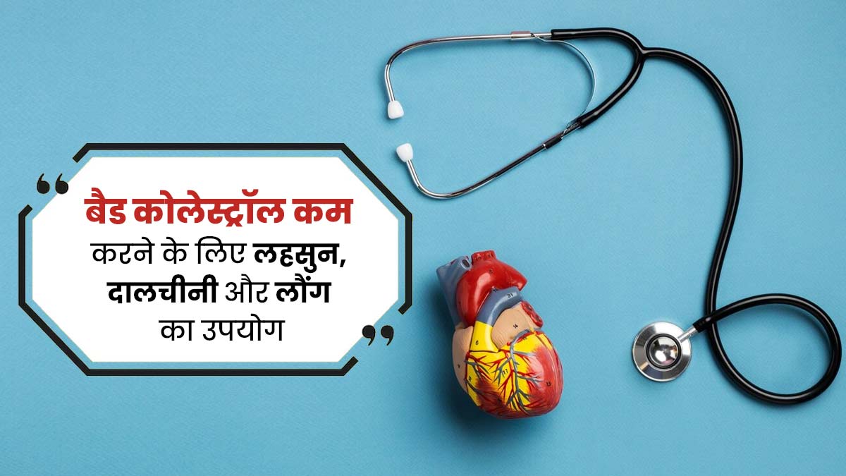 खराब कोलेस्ट्रॉल को कम करने के लिए एक साथ करें लहसुन, दालचीनी और लौंग का सेवन, मिलेगा फायदा