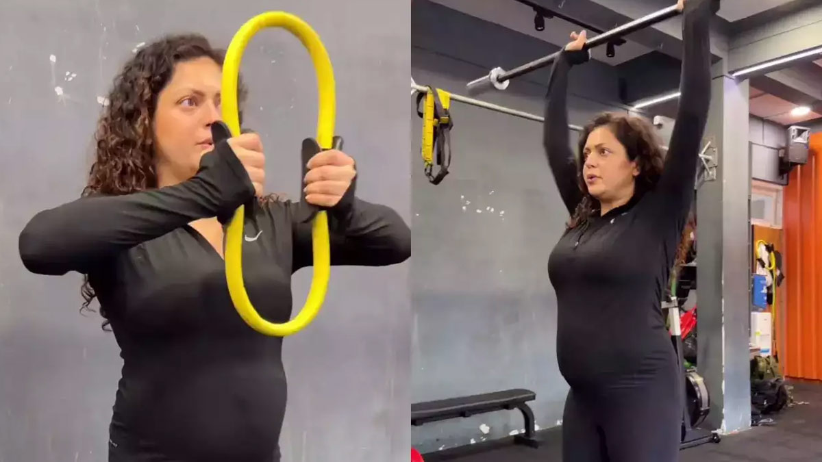 Mom-To-Be Drashti Dhami Hits The Gym While Flaunting Baby Bump; Here’s Why You Should Do It Too