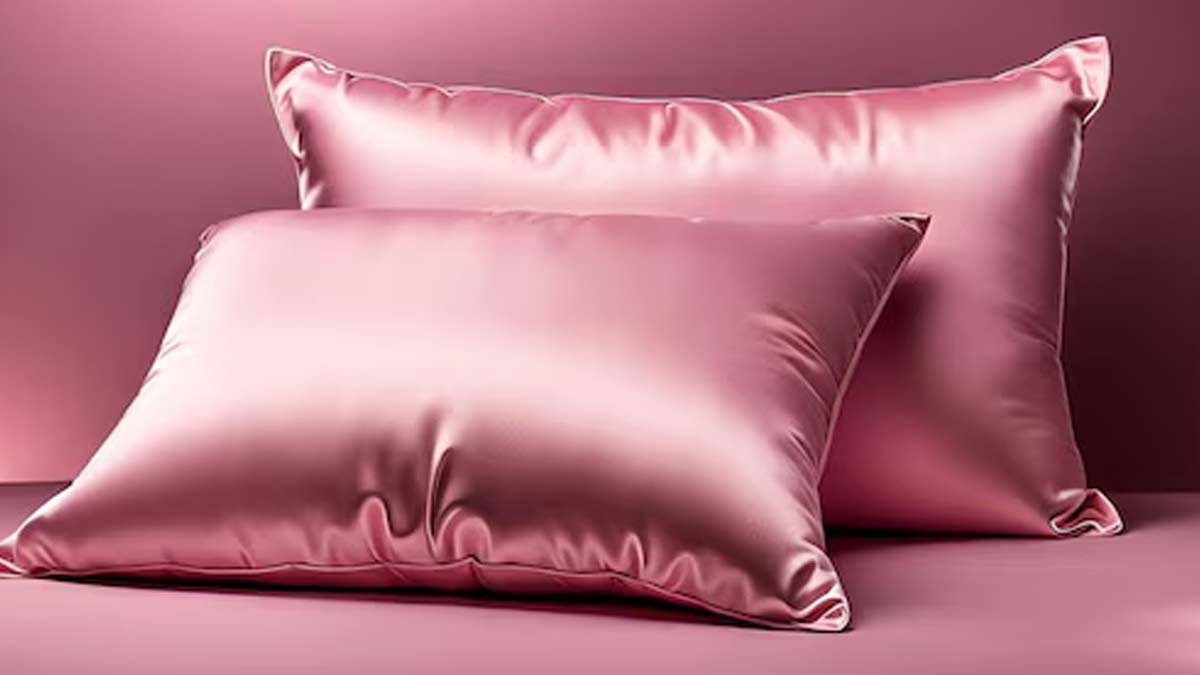 silk pillow