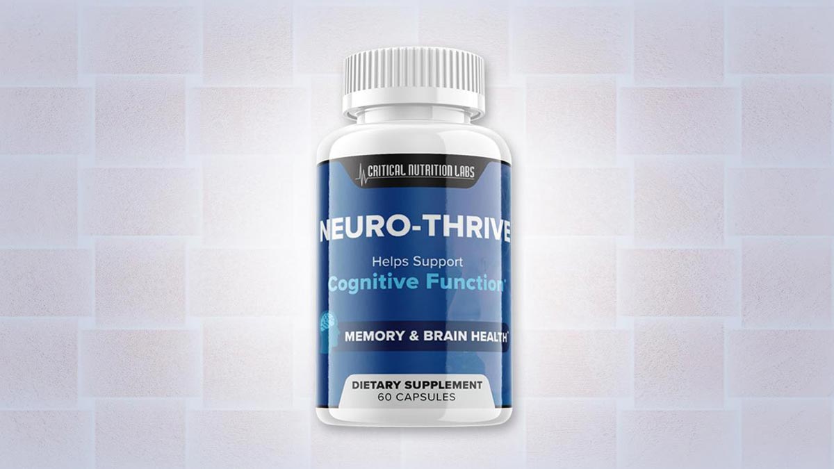 Neuro-Thrive Reviews | Does It Help Support Brain Health? | OnlyMyHealth