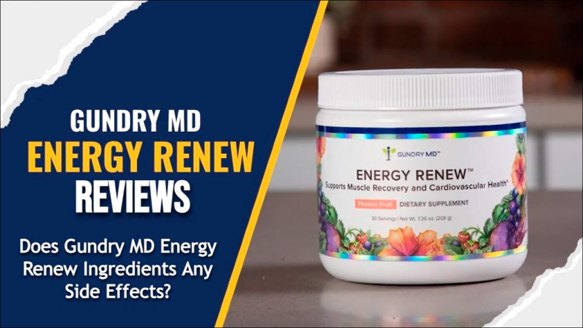 Avis sur Energy Renew Les ingrédients de Gundry MD Energy Renew ont